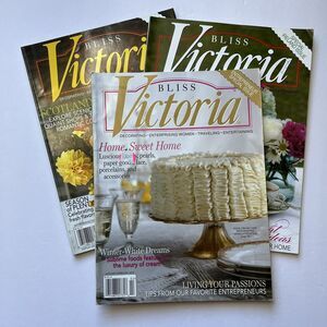 Victoria Magazines Set of 3 Special Issues Entrepreneur Ireland British 2012
